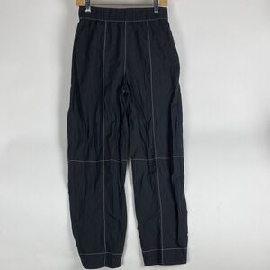 GANNI Pants Womens Pull On Windbreaker Tapered Jogger Casual Size EU 36